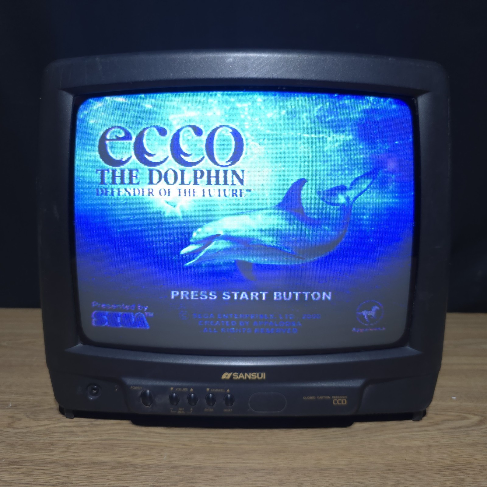 Sansui 13" TVM1315A RF Color CRT TV