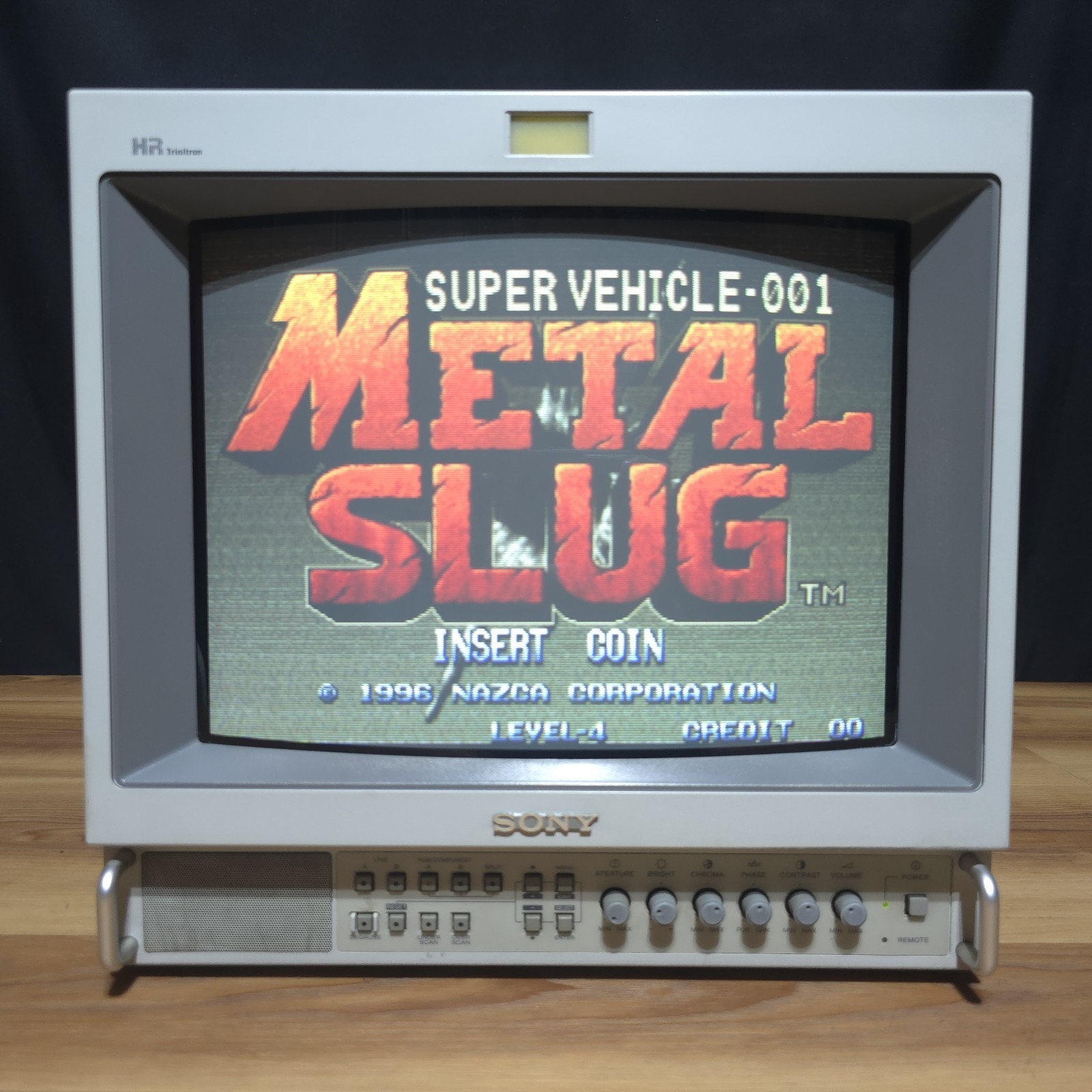 Sony 13" PVM-1455OM RGB Component HR Trinitron CRT Monitor